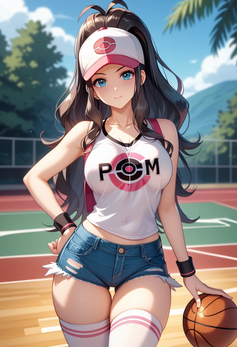 (masterpiece, best quality), intricate details,
1girl, <lora:hilda_pokemon:0.8> hilda pokemon, high ponytail,long hair, blue eyes, baseball cap,
sweating, boob sweat, blushing,
<lora:UnoReverseCard:0.8> IncrRvrsCard, holding, card, holding card, playing card, arrow \(symbol\)