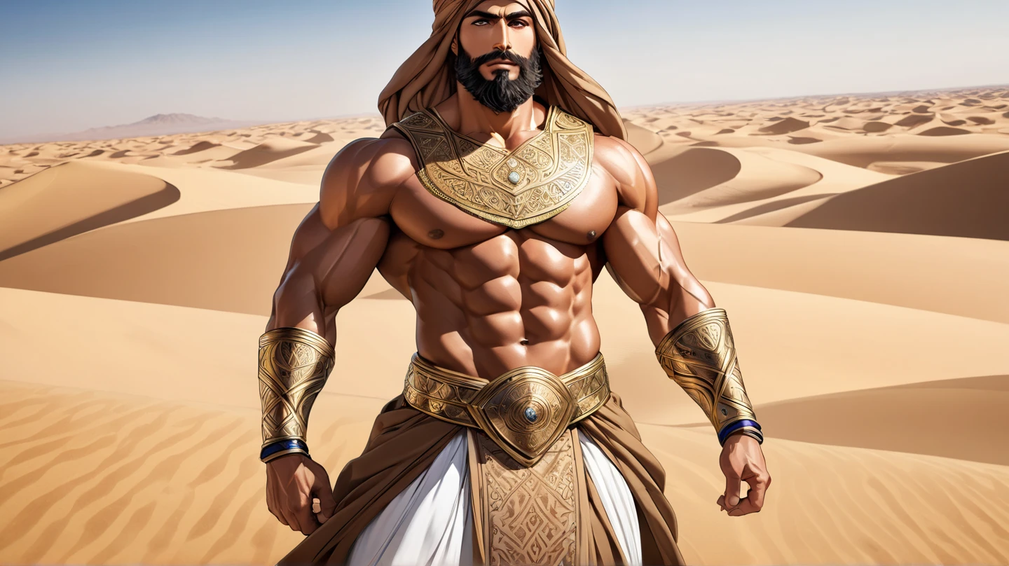 big jacked black dude with white boxers, with a flat top, wearing a gold chain, on steroids, 7ft tall, 5% body fat, holding a sword, dnd barbarian outside on the grass, huge bulge, part minotaur