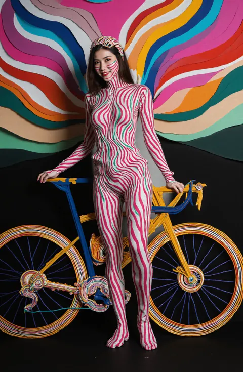 Pintura del mundo multicolor