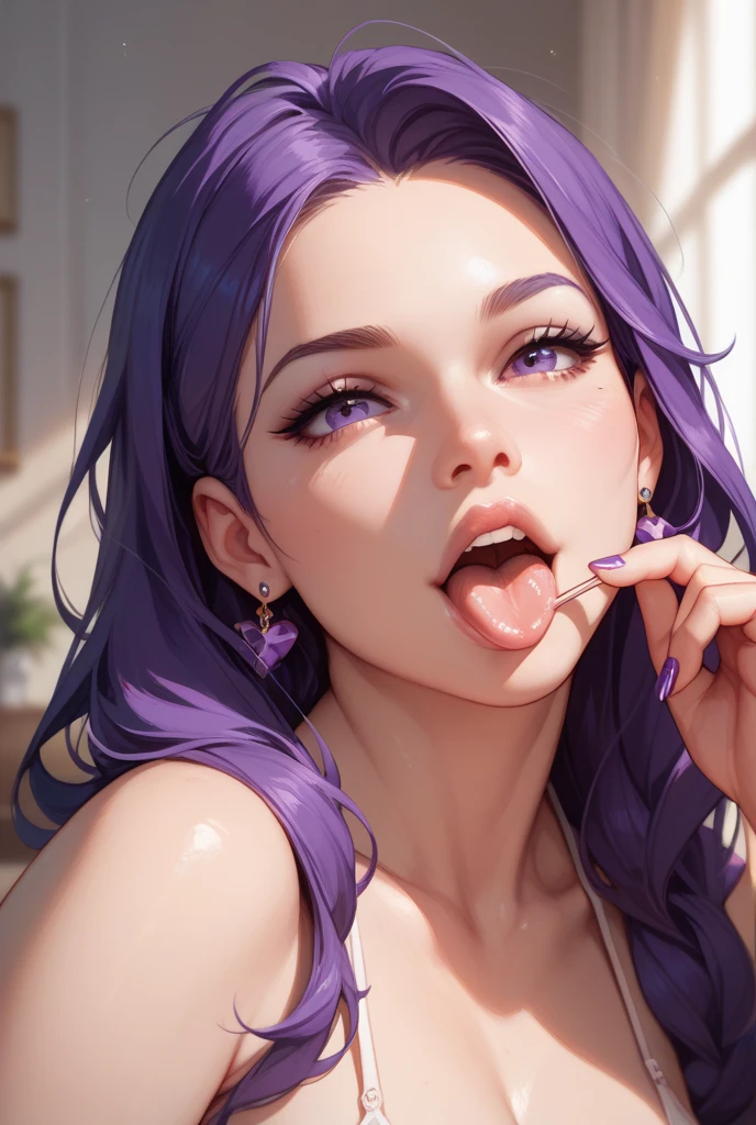 (explicit oral sex:1.3), e-girl (sucking a penis:1.2), looking to viewer with a penis inside mouth. (blowjob:1.3)
Flat chest, (colorful hair in very long length).
naked.
8k HDR, ultra realistic lighting and shadows, ultra realistic textures.
((Lots of cum dripping from mouth)), ((cum over face and body)).