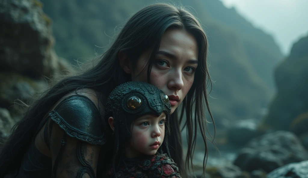 movie still photography of (ebony red dragon's head protecting a blind young lady:1.3), (komodo snake hybrid:0.3), cinematic, epic, dramatic lighting, rim light, dim light, sinuous pose, veiny skin, subsurface scattering, sss, (intricate grooming furs with scales:1.7), bokeh effect, dragon style post-production, irisation, fur, (mythical:1.2), (high resolution:1.2), (detailed scales:1.1), (vibrant colors:1.2), (fantasy realism:1.2), (impressive:1.1), golden eye focus, hyper realistic, dangerous, deep eyes, intricate , scary, highly detailed, digital painting, artstation, concept art, smooth, sharp focus, illustration, high budget, bokeh, cinemascope, moody, epic, gorgeous, RAW candid cinema, 14mm, color graded portra 400 film, remarkable color, ultra realistic