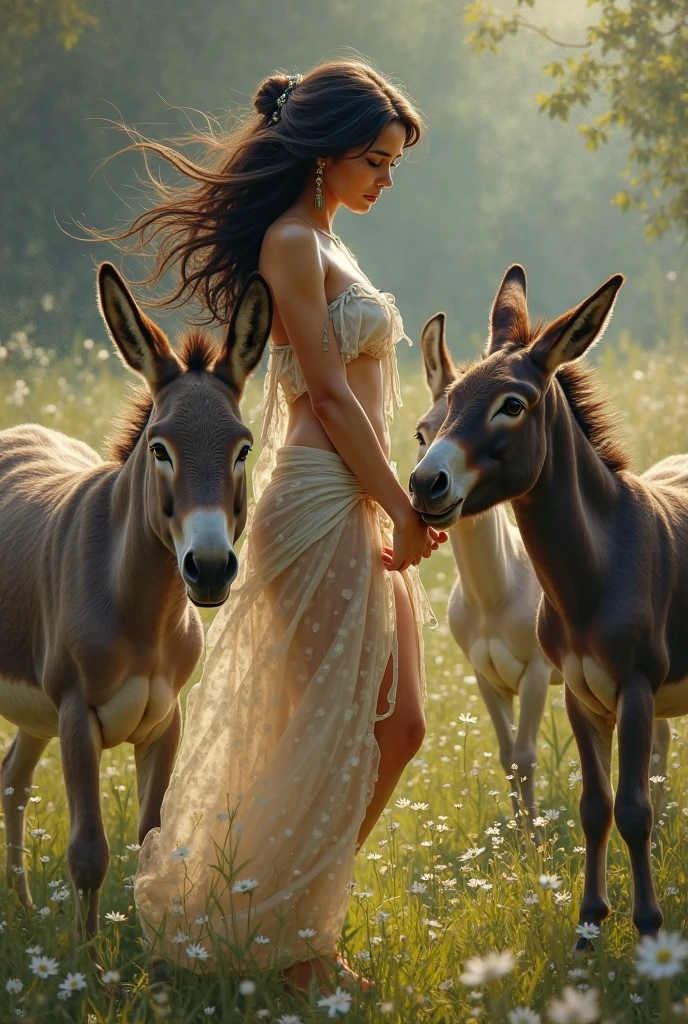Orgy with animals
