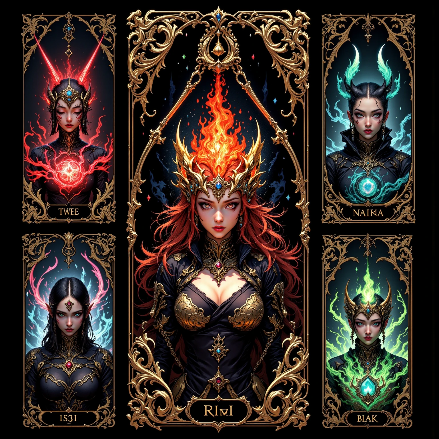 close-up head, facing camera, realistic digital painting portrait of a gothic female blood elf, (curly hair:1.1), (Dungeon and Dragon:1.3), magical dark and red universe, magic cloth armor with red and yellow engrave in, intricate details, (abstract background:1.2), (light particle:1.1), (very detailed skin:1.2), (game concept:1.3), (elden, ring style:1.3), (arcane style:0.8), (depth of field:1.3), global illumination, art by hoang lap and fuji choko and artgerm, and greg rutkowski and viktoria gavrilenko