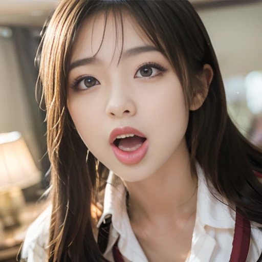 NSFW、Panoramic viewing angle、Pussy Real、Breast Real、Mastepiece、It is high resolution.、Photo woman、Detailed digital illustration、Wavy Long Hair、Folded ponytail、Detailed eyes、Shiny Hair、((Naked in school uniform:1.6))、Very beautiful woman、The eyes are double、Normal chest、Bust A cup、high resolution、high quality、Detailed background、((In a train crowded with gentlemen:1.4))、((Two Arms、Four fingers、One thumb))、((Two Legs、Four fingers、One thumb))、Very beautiful woman、masterpiece、Crying is such a bright thing:1.3、(((Sex with a priest coming from the side in front of the boys 1.6))),(((Creampie:1.6))),(((Sucking penis:1.6))),(((Cum in mouth:1.6))),