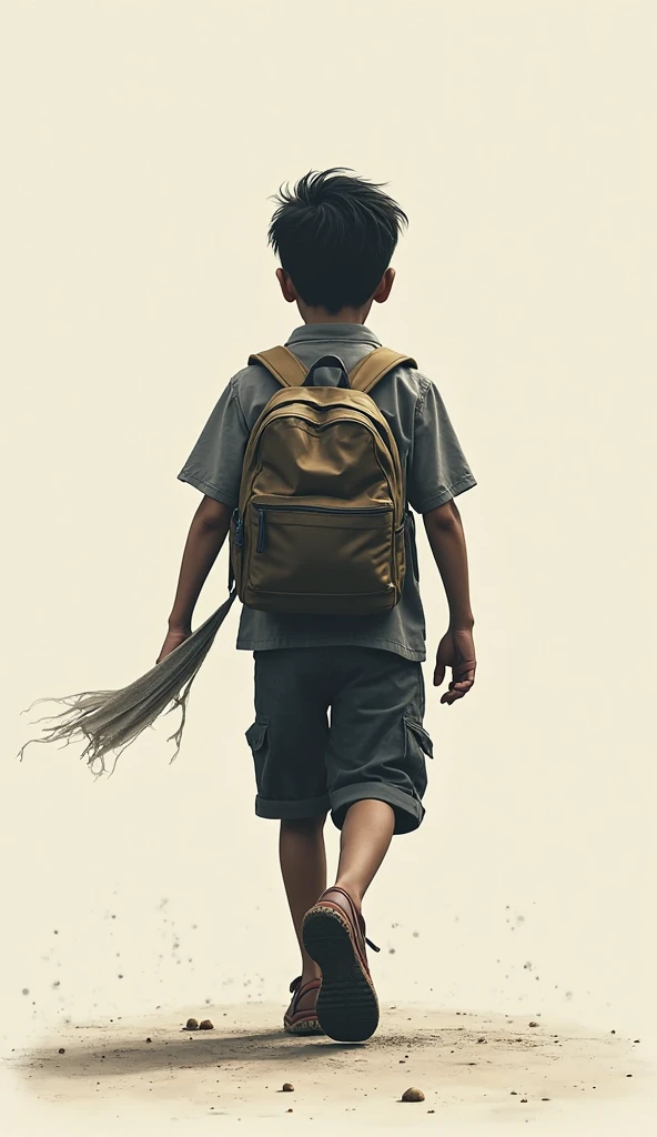 （Cute children's school bag），delicated，high-class，Place on the table for a presentation，4K