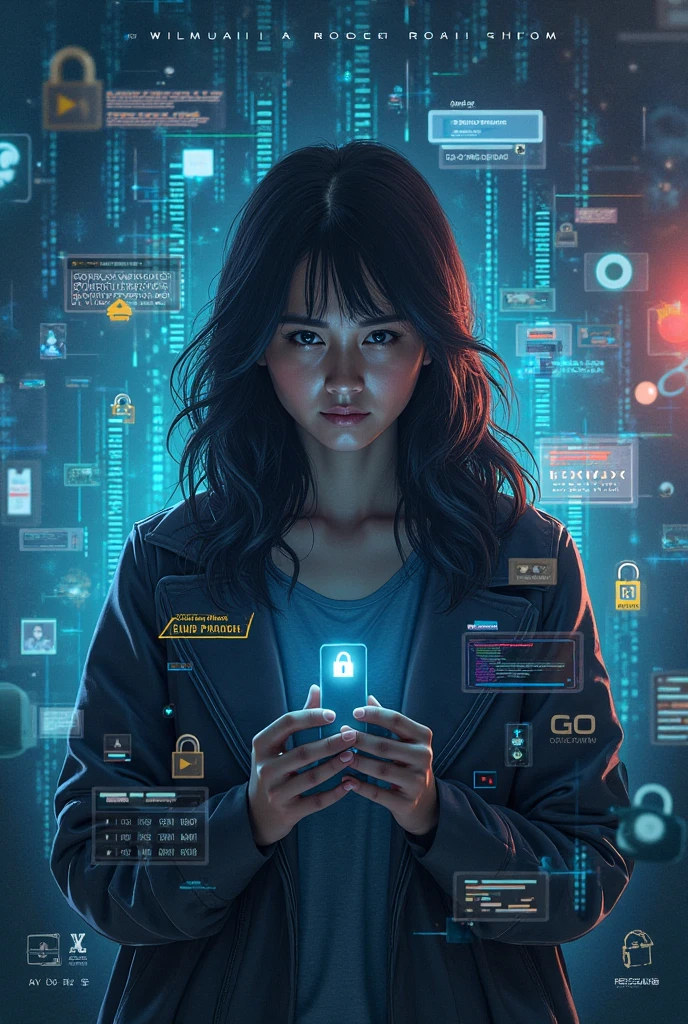 reality background, magic, neon blue