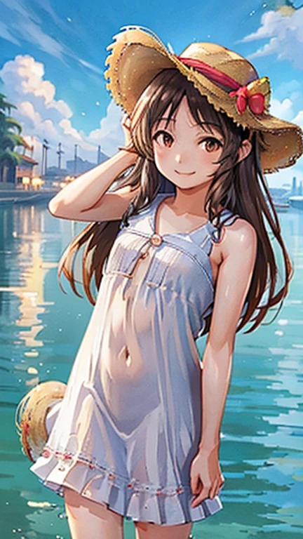 ((Best quality)), ((masterpiece)), (detailed), 
Hu Tao, naked,on the beach,excited,wet,tender,embarrassed,playful,masturbates,shows breasts,legs spread,jerking off пальцами,shows pussy,jerking off
