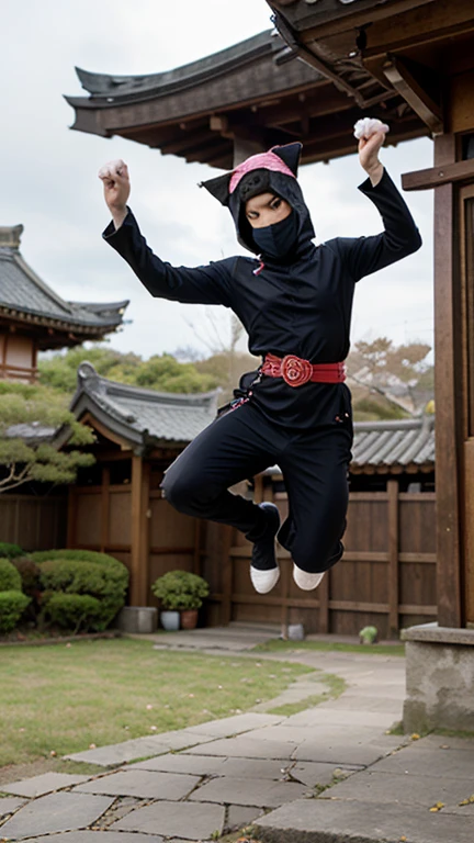 Angry little ninja
