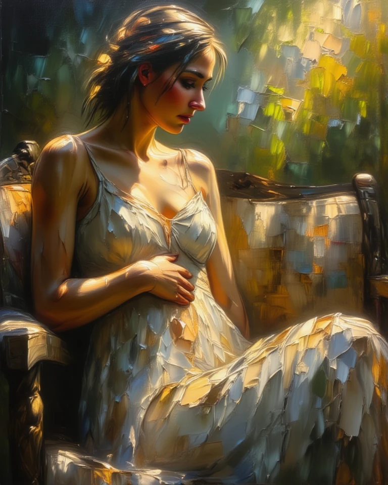 ((golden ratio}} the year is 1890, the setting is spain, A Highly detailed realistic oil painting of a elegant woman relaxing in a wooden bath tub with copper taps and fixtures, with her back to viewer, her back is in full view, curtains blowing with window breeze, clay interior walls, her eyes closed, perfect arms and hands, elegant in nature, beautiful lighting on her hair, full lips, wavy hair, up-do, {{nudity}} breasts exposed and hanging out,  sleepy after a long day, a sensual painting, a Beautiful expressive painting, Wadim Kashin. Ultra photo realism, Louise Ross, digital painting art, Perceptual digital painting, Stylish digital painting, Bonito painting, glossy digital painting, beautiful digital painting, digital art painting, Fine paintings, thick strokes, pallette knife, impasto, Albrecht Dürer, Rembrandt, baroque art, alla prima, sfumato, chiaroscuro, intense light, {{catchlight}}