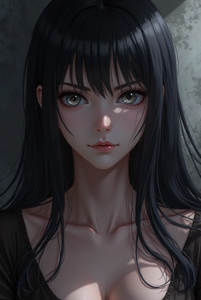 WLOP, follow, realist, paint, fine and detailed eyes, sombra realist,bright Eyes,detailed eyes,((( dark background))), dark environment, futurist,