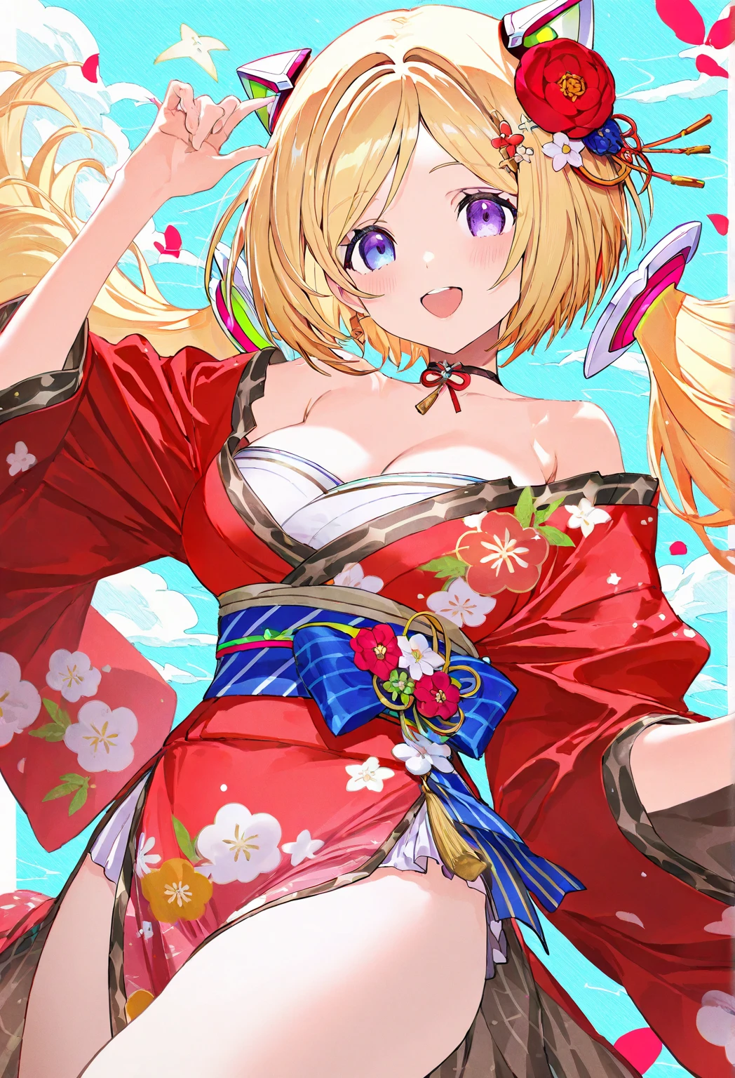 nsfw,Bare Breasts,Showing off her nipples,Highest quality,Masterpiece