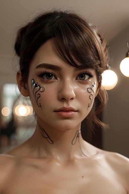 Teen in body paint lewd xxx bdsm