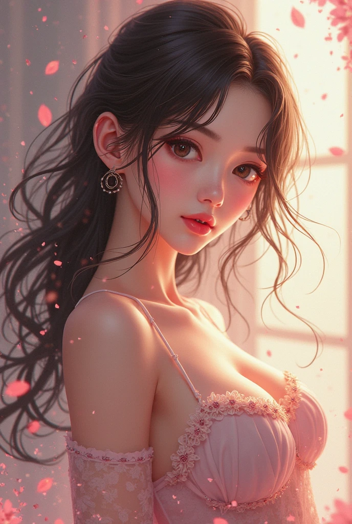 {{{{{3,318 trillion pixels high resolution, nsfw, A girl I thought was still very young showed her panting face and ample breasts so I gave her an aphrodisiac to make her look even sexier, Realistic scenery and lovely nudity Japanese girl in a romantic Cylindrical crystal sparkling herbarium filled with flower oil, She's panting sleepy and pursing her lips just before accepting a cute kiss, unhooking her bra to reveal her nipples and full tits, She's kneeling straddling her lover and cowgirling, thicken the lips look pretty, Her fluffy skin and curvy back, Boobs are fluffy and bouncy, Tits that get rounder bigger}}}}}, {{{{{detail of The panting face of a neat and cheerful girl loved by everyone, Her cute nipples and supple legs and romantic panting Inside a sparkling herbarium in female hormones oil depicted in detail, Trapping her in a cylindrical sparkling herbarium and oiling her to make her pretty and sexy, sideboob}}}}},{{{{{The hormones in the sparkling herbarium cause the innocent girl to change rapidly tits swelled up to huge gazongas form two beautiful mountains revealing a tight cleavage, It's too cute and innocent to see her go into her own world panting, magical in a romantic Cylindrical crystal herbarium filled with female hormones, All the sexiness that's amplified inside her makes her panting, Cuteness preserved forever shining in exchange for life from her, her beautiful slender underbust, slender curvy cute waistline, an lewd fetish for lips and necks and waistlines, her clearer nip line from underbust to hips, gloomy straight long wig, thick vivid lips}}}}},{{Extremely detailed}},{{{{{heroine girl's Sexually unused body with pure and innocent aura}}}}}