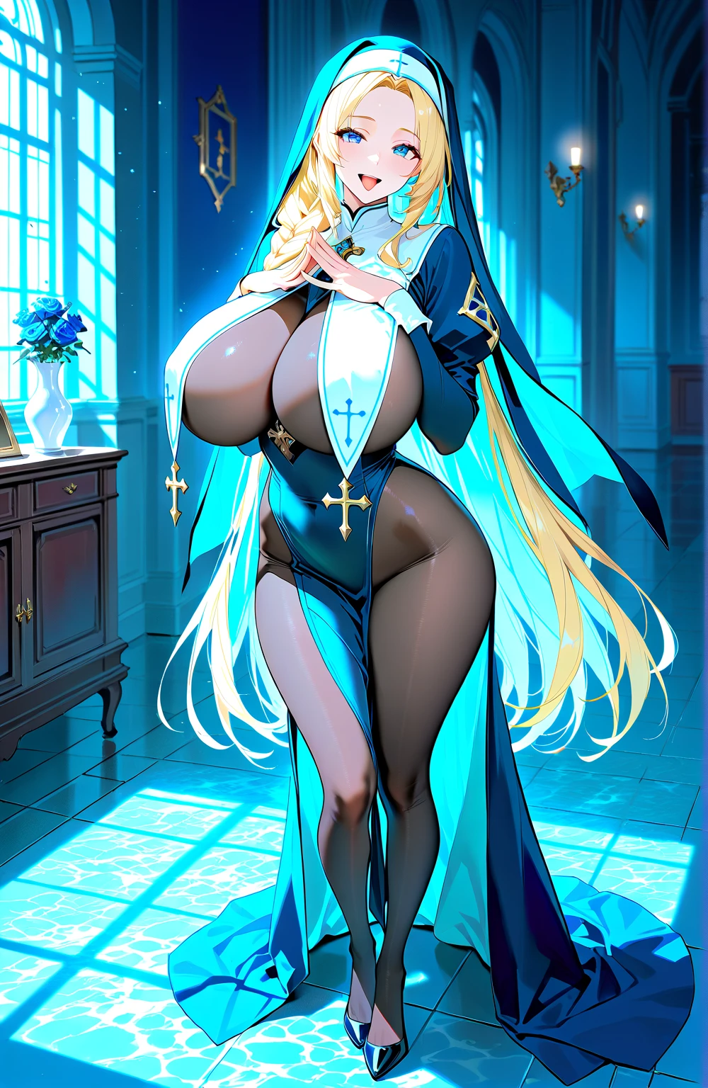 ((Estilo de arte de anime)),(master part),(best quality), (super detalhe),((muito delicado e bonito)),Cinematic lighting,1 mulher 28 anos, NSFW, Seios piscantes, ((retrato de corpo inteiro)), ((noiva altar, casamento no jardim)),,(((1 princesa em lindos bordados e joias extremamente lindo vestido de noiva com abertura para exibir os seios, nsfw, Rococo princess model with full-length voluminous hoop skirt))),((Crinolina)),trem longo,((lindos bordados e joiaabados volumosos,transparente,(bordados lindos e rendas lindas),(((tetas extremamente gigantescas, mamilos rigidos pequenos e a mostra, seios empinados, bronzeada))),clivagem,((grande quantidade de cabelos lisos,cabelos extremamente volumosos,cabelos lisos muito longos)),(rosto e olhos finamente detalhados),pupila clara,ornamento de cabelo extremamente lindocompleto,(bling-bling joias extremamente lindotiara completa),(bling-bling joias de pedras preciosas lindas),long veil,(fundo bonito),(corpo inteiro),((Gorgeous embroidery and extremely gorgeous jewelry Rococo princess wedding dress with full-length voluminous rim skirt)), nsfw, peitos turbinados a mostra