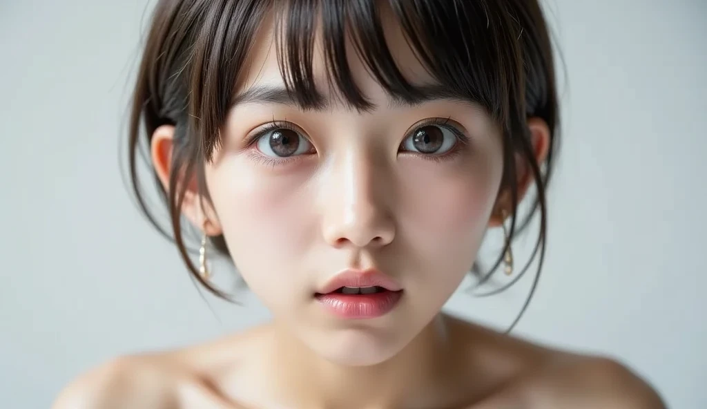 (stamford:1.5), close up, masterpiece, best quality, raw photo, photorealistic, face, incredibly absurdres, beautiful girl, cute, short hair, depth of field, highres, ultra-detailed, finely detail, extremely detailed, extremely detailed eyes and face, sharp pupils, realistic pupils, sharp focus, ccinematic lighting