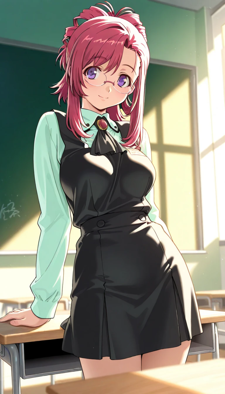Kobayashi, blushing, frown, (Bust size very very small.)), (flat chest:1.2), Erotic bunny
