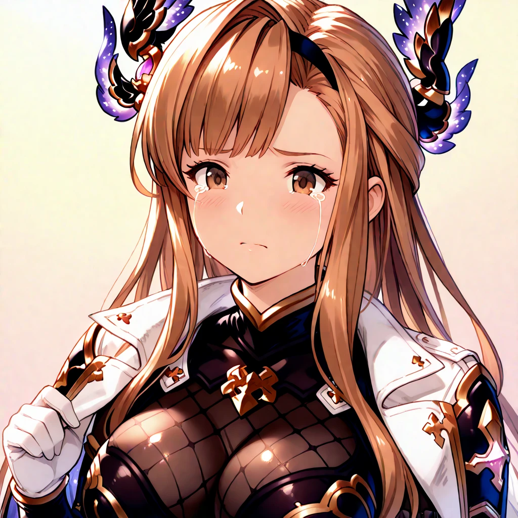 lisa(Genshin Impact)，6 anime character stickers with different expressions，Fleet collection style，Anime moe art style，girls frontline style，lovely art style，Miho art style，Official artwork，Chibi Art，Pisif，The style is Nendoroid，cute artwork，8K!,a variety of poses，The artistic stance of leather，Follow fashion trends,pale-blue，Comic cover style，Comic title，Slim figure，cropped shoulders，huge tit，White dress at the bottom，Mesh garment，Fleshy thighs，Below the waist are mesh stockings，Masterpiece，hyper-detailed face，Deep rendering