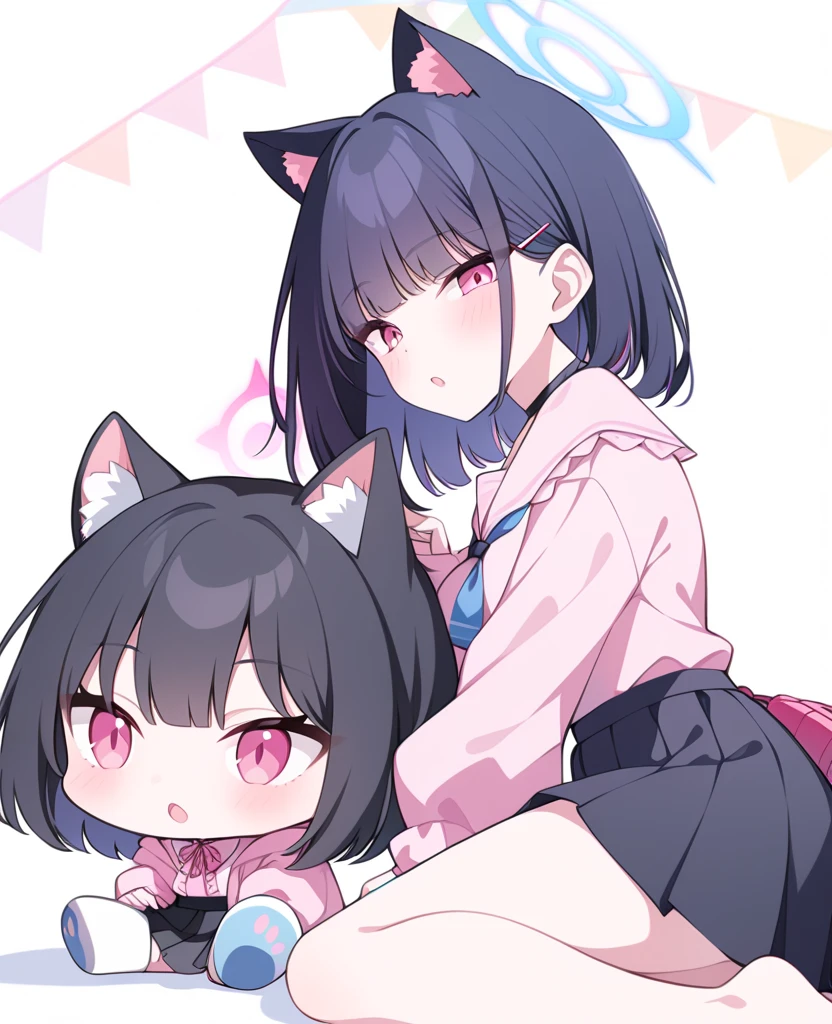 best quality, 4K, masterpiece, gangbang with multiple men, small very young chubby kitten girl,animal ears,tail, red eyes, super horny, slightly overweight, getting fucked in a Hentai porn studio background, sucking cock, sexual pro, panting orgasm expression, super high max quality picture, super sharp image, kawaii cute, with a tiny short body frame,heart item,ribbon,upper body, various sexual positions and poses, very large thicc juicy round ass, small short torso, cameltoe, small flat , perfect nipples, ripped underwear, nipples protruding through clothing, cleavage, thick streams of cum shooting out of cocks, showing her ass to the camera, correct anatomy, big thick veigned cock, cumming hard, black hair, red skirt or dress, panties falling down or ripped or to one side, short legs, no muscles, small t, ahegao expression, giving handjobs and fucked by multiple men, perfect anatomy, has 2 arms 2 legs, 2 hands only with 4 fingers 1 thumb on each hand, no human ears only cat ears, men in picture are normal anatomy, 