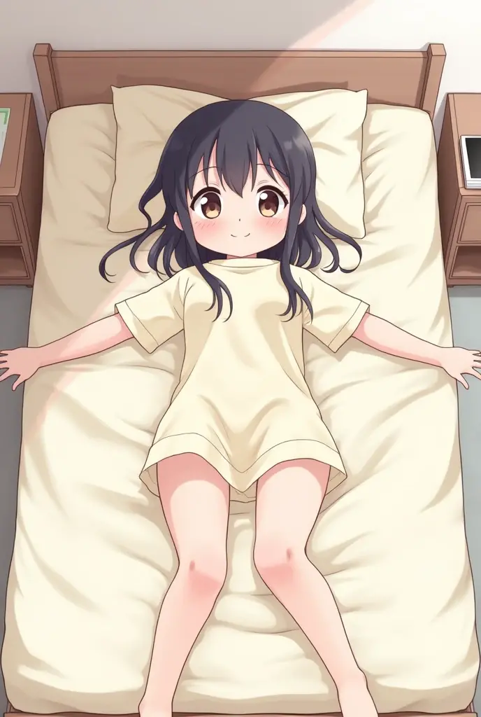 masterpieceHDR写真, High resolution, highest quality, 4k, 1 girl, black hair, brown hair,  MizuhoR4, looking at the viewer, pajama sweater,sit, bed,  . high dynamic range, wonderful, Rich details, clear shadows and highlights, realistic, intense, Improved contrast, very detailed,1 girl,masterpiece, expensive quality, very_expensive_solve, big_file size, full color,(Completely naked:1.2),pussy,nipple,),(infant:1.6),(Chibi:1.3),(flat chest:1.5),(Pregnant:0.8),