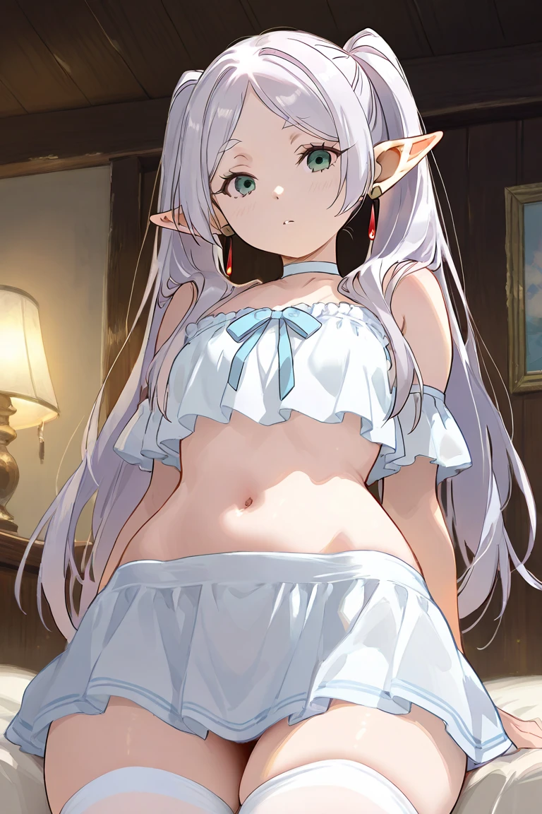 BREAK Perfect Anatomy、(High resolution:1.2)、Incredible illustrations、(Cute illustrations:1.2)、(Beautiful background)(nsfw) (Beautiful background,(on the couch))1gial((multicolored hair,wavy long hair)(cockslut)(school uniform,skirt,Silk Sexy Lingerie,slut,garter straps,,pointy ears,bikini tan:1.7),(a girl, height 1.5meters, 40kg),,17-year-old,flat chest)((undressing,open clothes,oversized clothes))