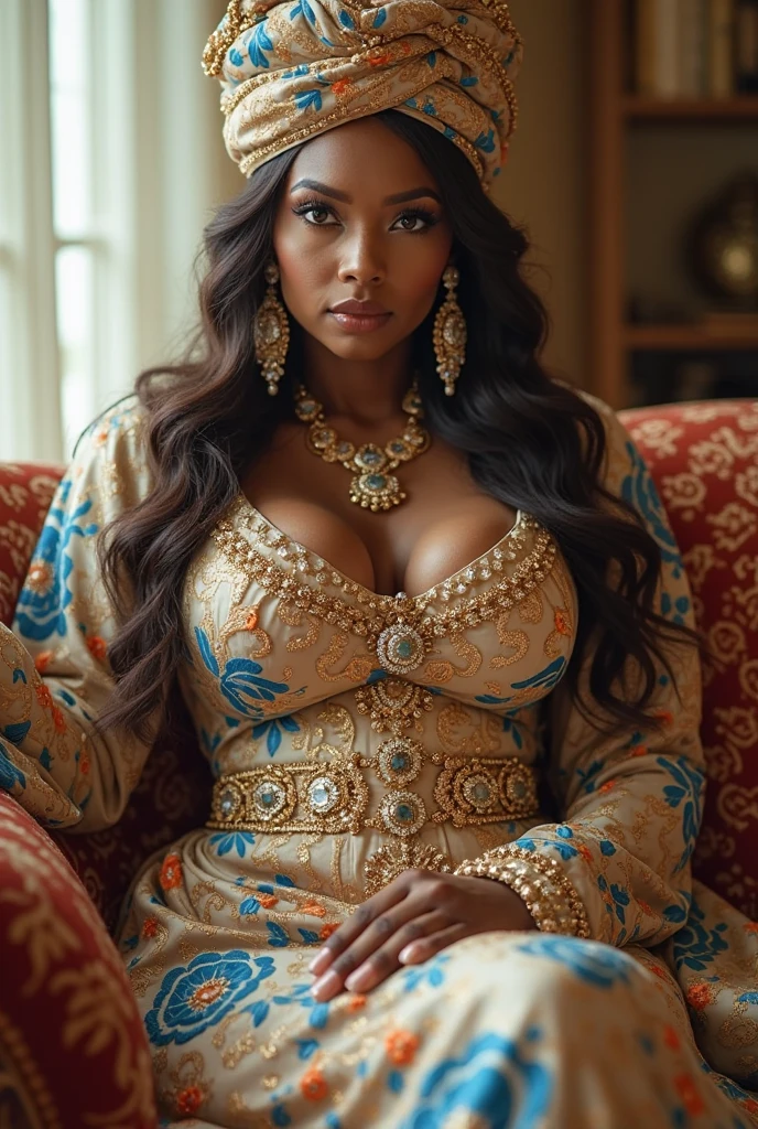Arte Oficial, 统一 8k 壁纸, ultra detalhados, Beautiful and Aesthetic,mulher negra, obra-prima, melhor qualidade,J Scott Campbell, , 1Menina morena,((( cabelo vermelho))),(((africana))), ombros nus, Saia Curta, panturrilha, umbigo, muito detalhado, Arte de Jeremy Mann, dinamic angle, tiro de cowboy, (mais bela forma caos), fluindo, (cores brilhantes), Oc, (metade: 1.2),africa, (Jeremy Mann ), (fita: 1.3), (sonho: 1.5), (Hanfu: 1.5), africana dragon,africana, Phoenix, (sorrir: 0,5), (divindade africana)(depth of field:1.1),(ray tracing:0.6),(cinematic lighting:1.1)