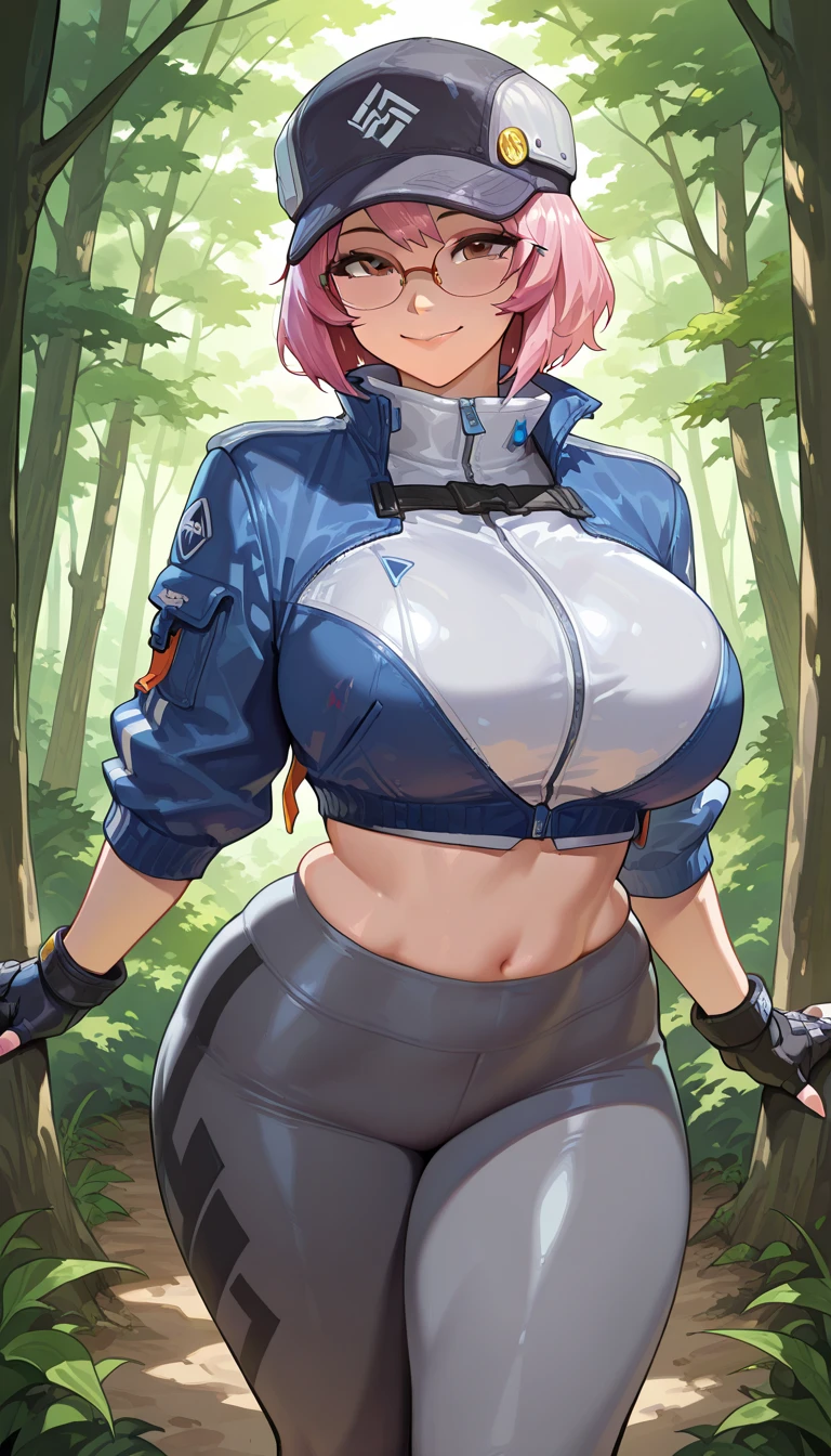 ((best quality)), ((masterpiece)), (detailed hands), (detailed feet), (detailed face), (detailed body), sitting, legs not crossed, ((naked)), ((Anime babe)), ((huge breasts)), purple colored skin, glasses, erotic, nipples on breasts