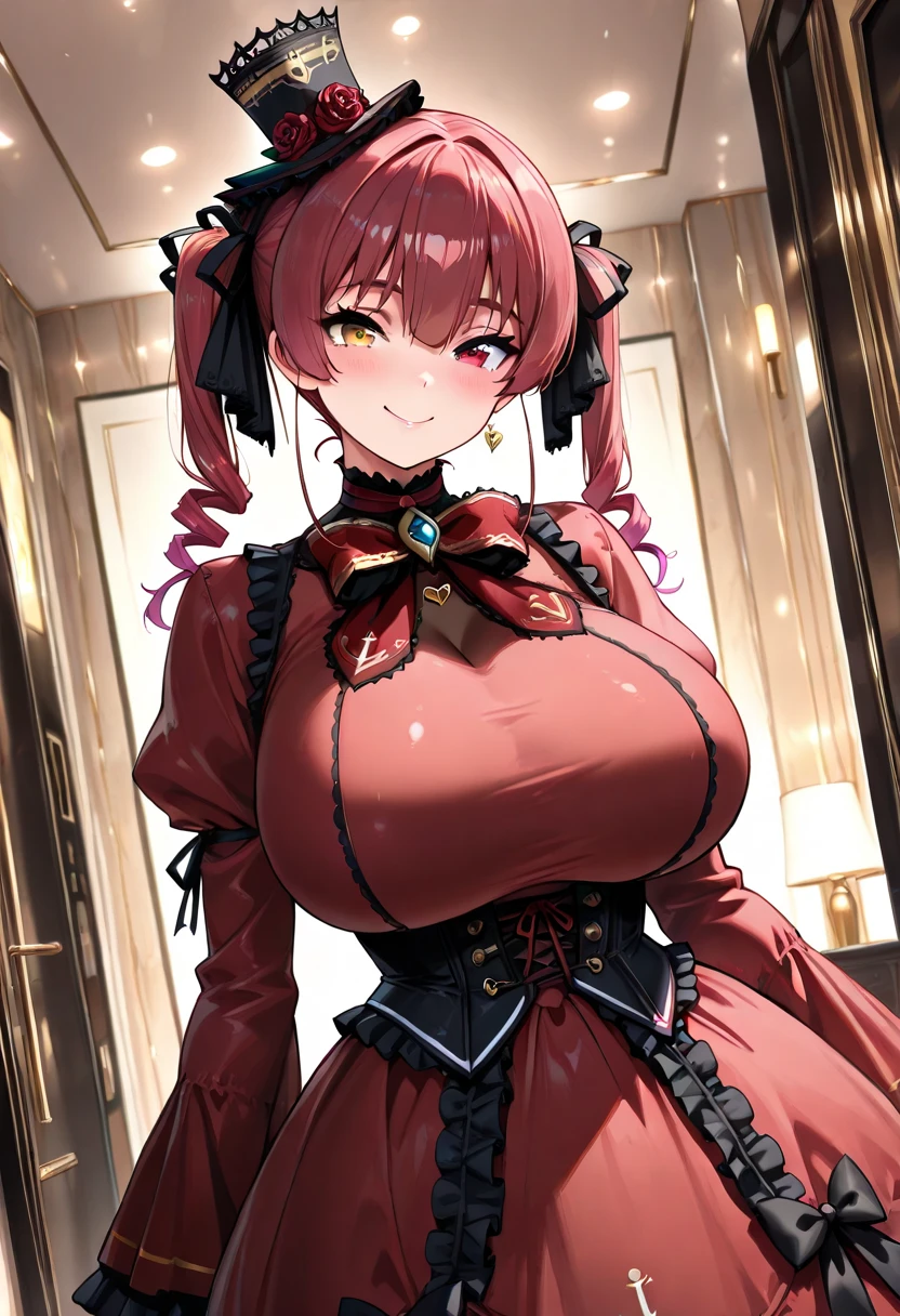 masterpiece, Highest quality, 非常にdetailedな, sexy, Curvy, Mature Woman, One girl, Red spiked hair, Bronya, blue eyes, short hair, solo, View your viewers, Lips parted, Upper Body, bangs, Gate, breastplate, building, Isle of Skye, window, Blusher, rain, Hair between the eyes, at night, Helmet Off, Shoulder Armor, indoor, star \(Isle of Skye\), Scapula, Particles of light, Taupe, Eyebrow, See through the hair, tits乳首,Exterior, masterpiece, Highest quality, Game cover art , addition_detailed:1, Hair above the eyes, 片Hair above the eyes, huge , tits, Hyper is the largest_tits!! titsタイプ付き_melon,