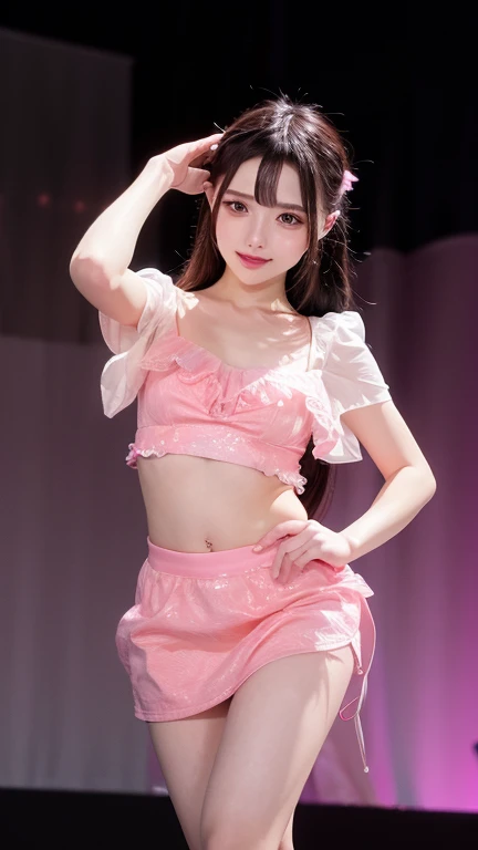 (smile))、Confused、RAW Photos、(((The ultimate portrait masterpiece)))、((The cutest girl in the world:1.4))、1 girl、、Japanese、Cute face、((Silky Hair))、(A high ponytail tied with a ribbon:1.4)、((Super huge breasts:0.6))、((Eyes that shine like jewels))、Glowing Skin、(young woman),Thin ribbon、(Uniforms made from high-quality fabrics:1.4)、Ultra-detailed uniforms、(She shyly pulls up her skirt:1.3),((Crotch from the front))、A skirt fluttering in the wind、eyeliner、Beautiful Bangs、Hair between the eyes、((solve、High resolution))、Detailed Background、8 KUHD、Digital SLR、Soft Light、high solve、Film Grain、Fujifilm XT3、Shallow depth of field、自然なSoft Light、Narrow waist,(Beautiful girl with sparkling eyes:1.4),(A big bust that seems to burst:-0.5),(You can see the shaved pan:1.59),(Very beautiful shaved pussy:1.5),(The idol-like cuteness of high school girls:1),(Professional figure skater female:1.3),,(A very old and worn out pussy:-0.7),(During the ice show)