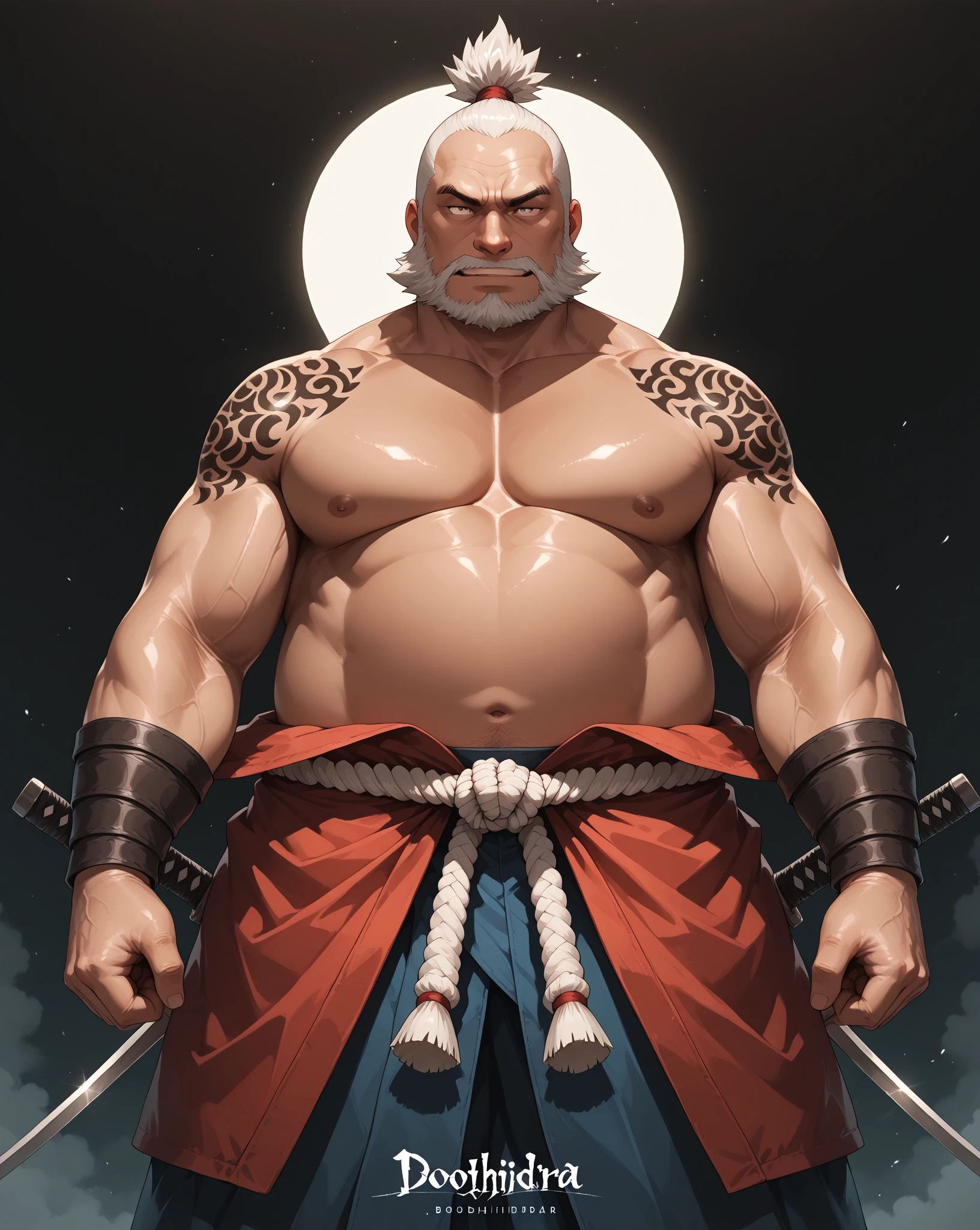 (masterpiece),(highres),(intricate details:1.4),extremely detailed,(illustration:1.2),8k,photorealistic,exquisite,solo, (proud chest and abdominal muscles),aged,elder male lion ,muscular, (Ancient Greek mythological style;1.8)(white robe:1.6),manhood,safeguard,(white hair:1.3),long hair,long white beard,scar,(badly damaged),(sacrifice),hurt,broken body ,bleeding ,(suffering from big wounds:1.9),naked body