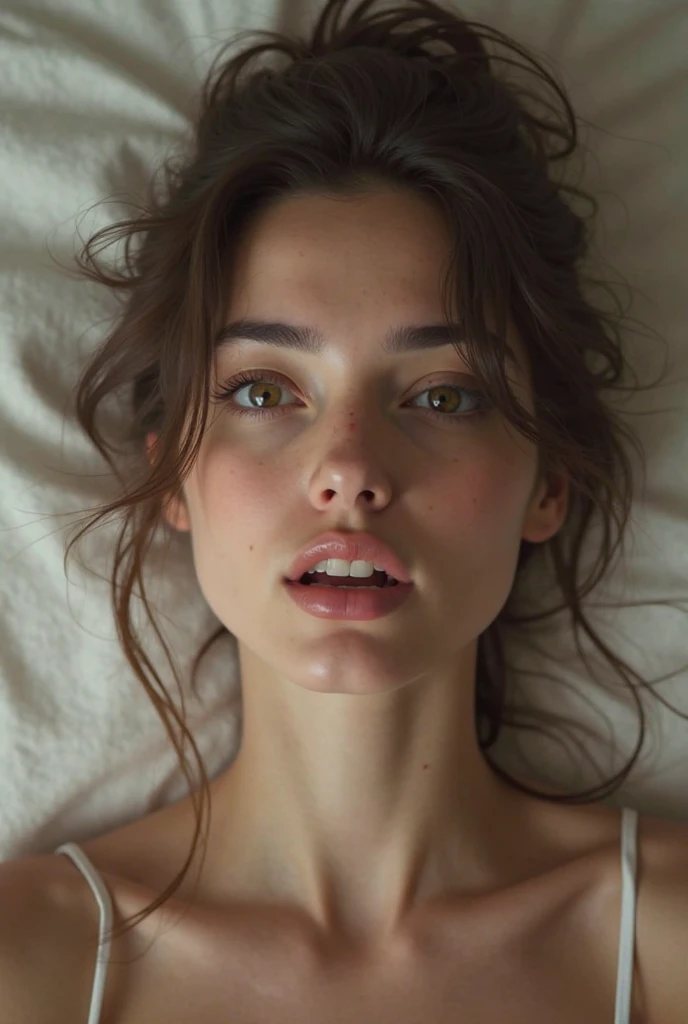 (((Highest image quality、highest quality、At 32K、ticker、Raw photo、very clear picture、very clear picture quality、photorealistic))),Scattered cherry blossom view,Beautiful 20s shoulder-length sweater,lace pantyhose, Top and bottom , random colors, long sweater, Climax, Climax, My pussy feels good, Raw photo with both eyes closed, cute face, body, Esbian, One camisole, looking up, plus size model, Feeling of ecstasy, eyes closed, Deep sorrow, Sad 、look at the sky、open your mouth、scream、Writing boundary depth, real light, Ray tracing, OC renderer, UE5 renderer, super photography, top quality, In 8K, master work, correct anatomy、sit down、I feel so、Face ahe、feeling ecstasy、Excited face、((Sleeping on the ground、Lying on the ground、Lying、Lying on your back1.4、Angle from above))