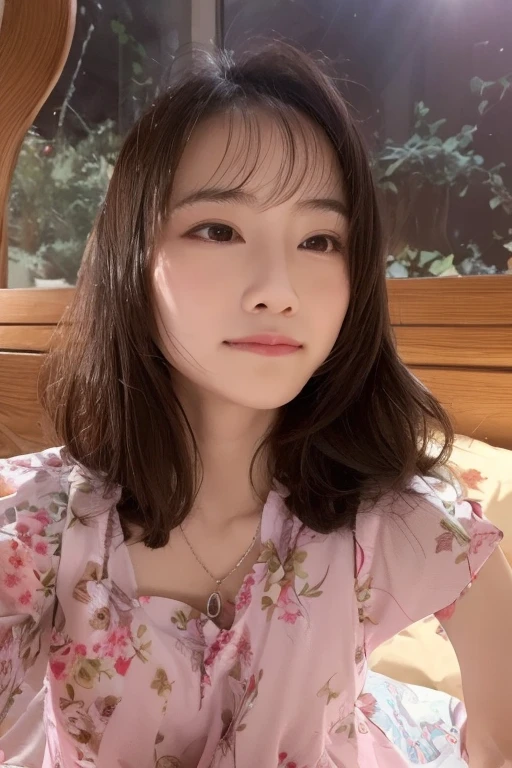 (8K High Resolution), (highest quality), (RAW Image Quality),(Tabletop:1.2), (Realistic), (Realistic:1.37), Japanese white-eye,Long eyelashes,Exquisite（Live-action Realistic style）,The ultimate face,Realistic light and shadow,Distinct facial features,Milky skin,Fair skin, Skin with attention to detail,Realistic skin details,Pores are visible,（Very detailed）,Hair length is random, （Flowing Hair）,Best Portrait,Close-range shooting, Only one girl, cute,Beautiful and beautiful eyes, Beautiful and detailed nose, Very detailedな肌) ,(Beautiful face with double eyelids), (realism: 1.4),Great details, Ultra-high resolution,,,Delicate and beautiful face,,Age 25,(Beautiful Face 1.4),thin, (Wearing a floral dress:1.2),((In a park rich in nature)),,Natural smile,(,looks happy),Long Hair,Sparkles around the eyes,Pink lipstick,((Wearing a floral dress)),Very beautiful legs,(((Are standing))),((Smile at the audience)),A very attractive smile,(((Very strong winds are blowing))),((Are standing and showing off white panties)),It is a simple dress with a very short length,Rear View,A little big butt