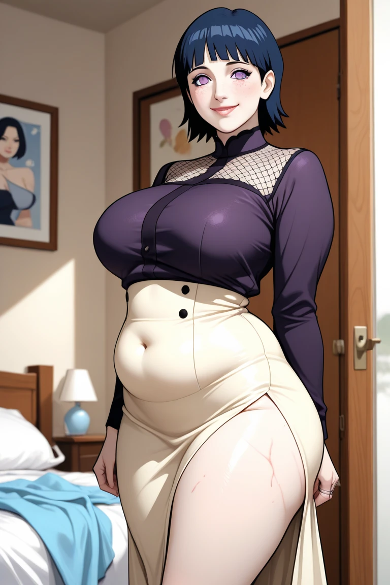 Best quality,masterpiece,brown hair,Purple evening dress,Big breasts,Perfect body,full-body shot,Cool poster,Wearing glasses,36 mature beauties,Single player anime style,seduces a young blackman,(strong and naked black man,short pants,muscle body,bodybuilder),(a young mom with big breasts,narrow waist,bare shoulders,(Purple evening dress, transparent black pantyhose, floral print, naked)background:bedroom,sitting on the bed