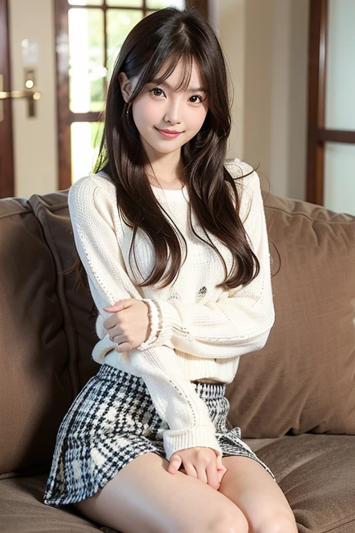 Angle from below, spread legs、Hands restrained above head
、Pencil Skirt、Smiling at me
