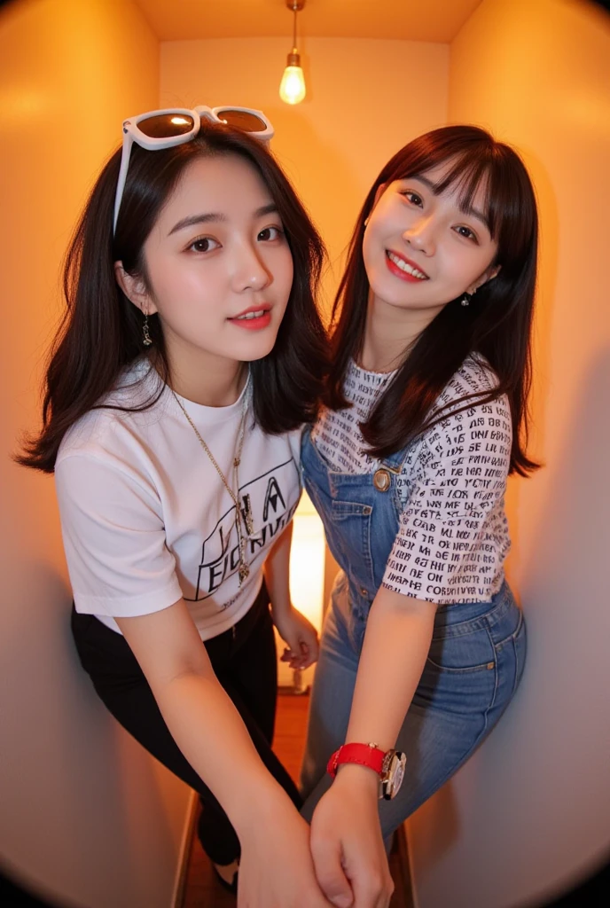 Two pretty girls