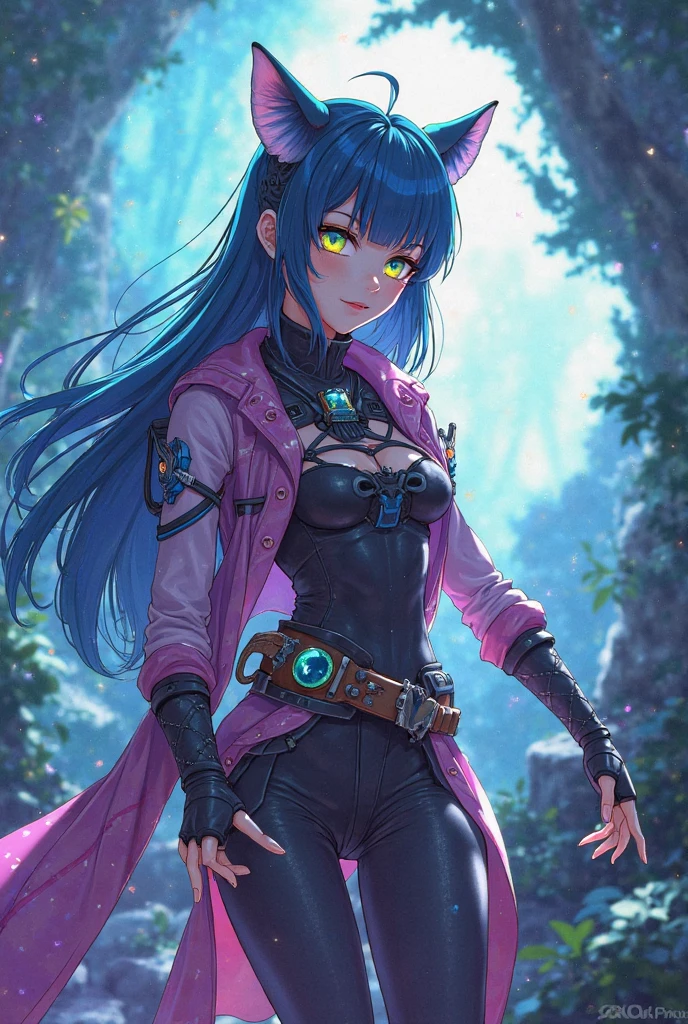 A beautiful and detailed (sweet portrait) wa ((Krystal)), Star Fox Krystal, sslim, lovable, green eyes, medium breasts, (((Long blue hair 1.3))), Decollete, anthro, furry, Uploaded E621, detailed fluffy fur, (wa Fluff-Kevlar, Bayard Wu, Personalami, Pino Daeni), detailed face, (fluffy), 1 girl, alone, sweet girl,