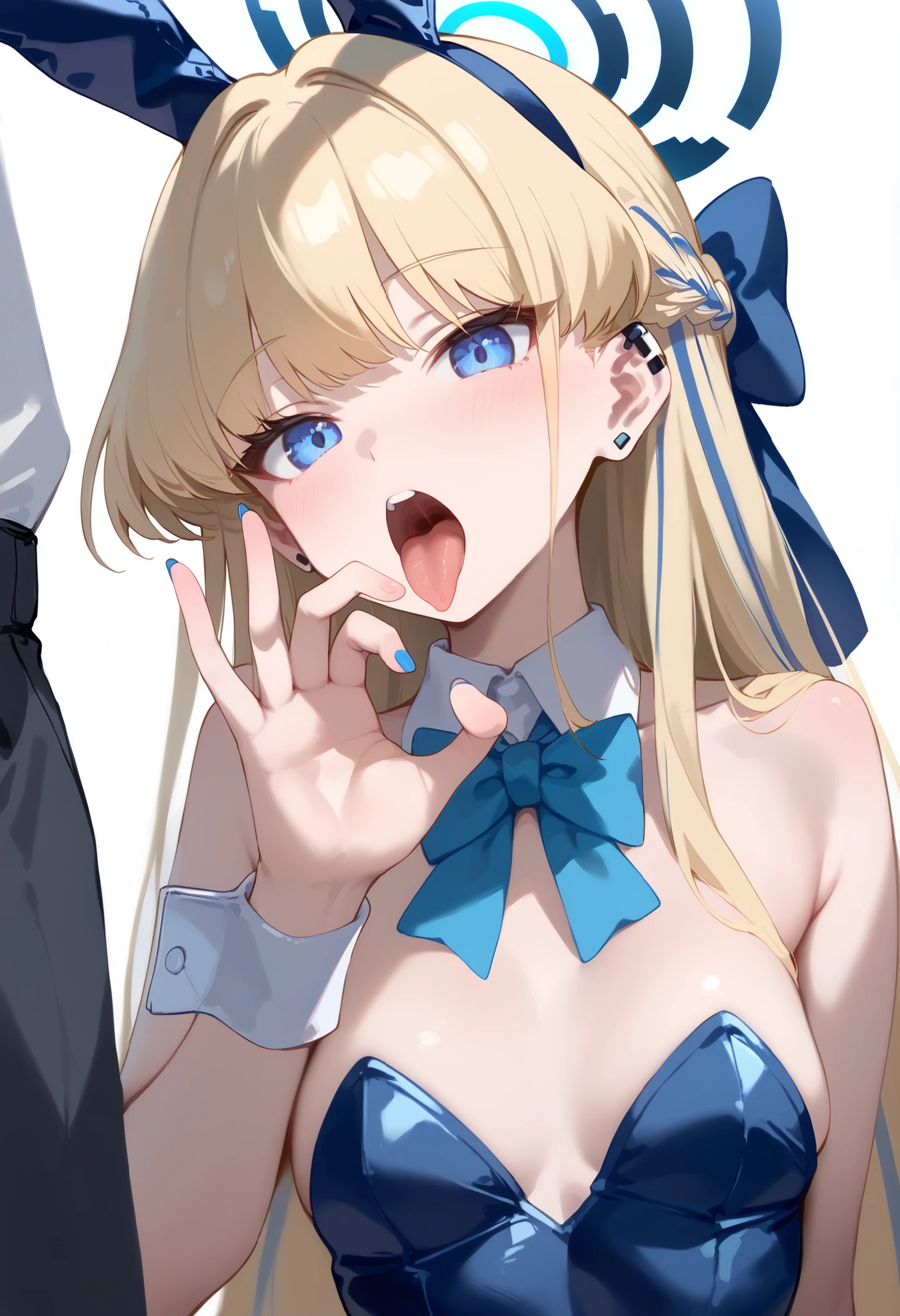 ((highest quality、High resolution))、Blonde、((Beautiful girl giving to boy))、((Taking the penis d、semen