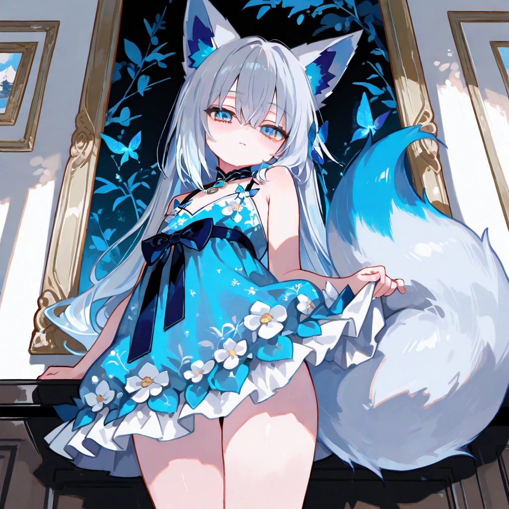 ​master piece,hyper quality, Hyper Detailed,Perfect drawing,1 beautiful girl、((maikurobikini))((Cat Print Bikini))、(Munchkin ears)、(Munchkin tail)、(Munchkin Palm)、Munchkin's legs、Munchkin Hand、sharp claws、Sharp fangs、Eyes aiming at prey、white  hair、Dark eyes、Height 175cm、measurement B90W55H85、Kneeling、pow pause