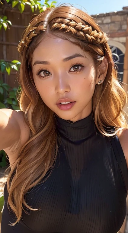 one girl, (a beauty girl, delicate girl:1.3), (15 years old:1.3),
break, (stripes bikini:1.1), navel,
break, (summer poolside:1.1),
break, very fine eyes, (symmetrical eyes:1.3),
break, (small breasts:0.5), brown eyes, parted bangs, brown hair,
break, (eyes and faces with detailed:1.0),
break, (masterpiece, best quality, ultra detailed, detailed face, 8k)
