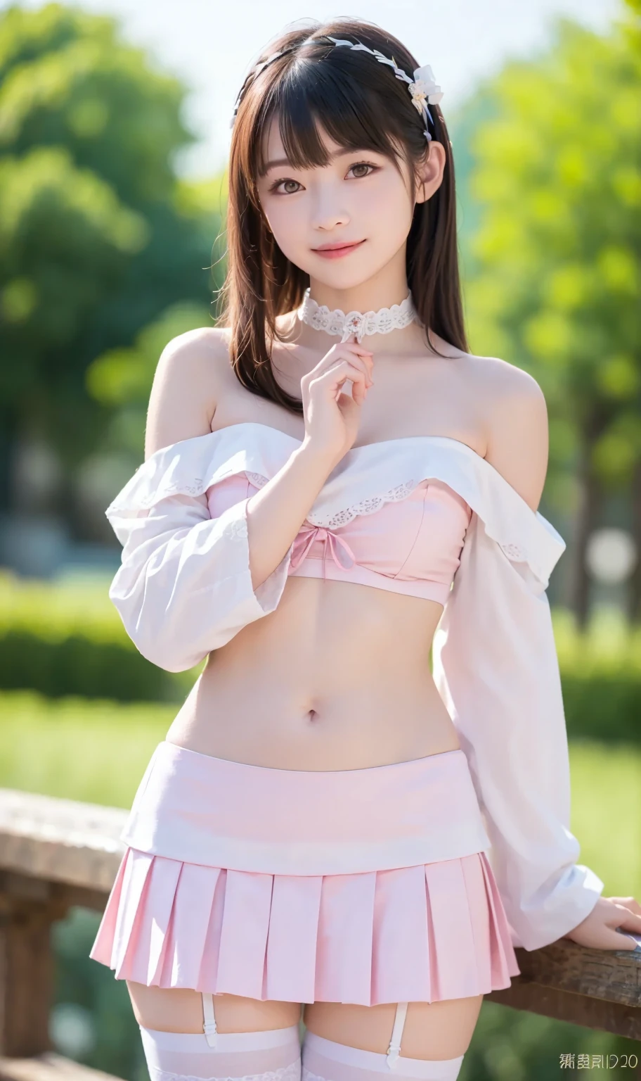 right pink bikini,