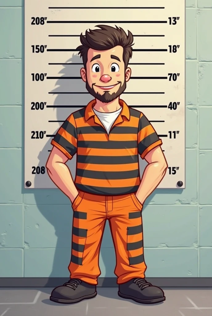 (masterpiece, best quality:1.2), 1female, solo, prison clothes, yellow eyes, short purple hair, wrist cuff, chains, perfect anatomy