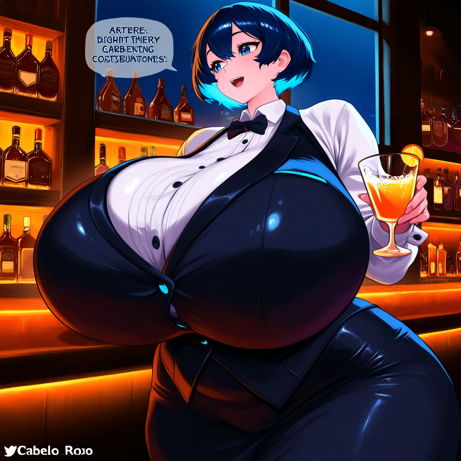 Two young beautiful women,(Highest quality,Extremely detailed depiction,Incredibly absurd high resolution,Anatomically accurate depiction,Two lovely hands, Five perfect fingers,Curvy Legs),(Glowing Skin,Shiny skin,Oilskin),Holding a glass of alcohol,Strong shiny latex swimwear,There is cleavage in the chest,Glossy Lips,There's a body in the pool,Happy smile,Sweat,Wet body,background:Lively pool party,blue sky