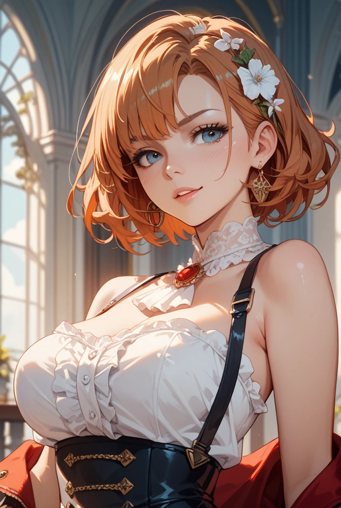 top-quality、tmasterpiece、Very high resolution、super high image quality、High-quality pixels)、smaller boobs，Mature face，tall lady