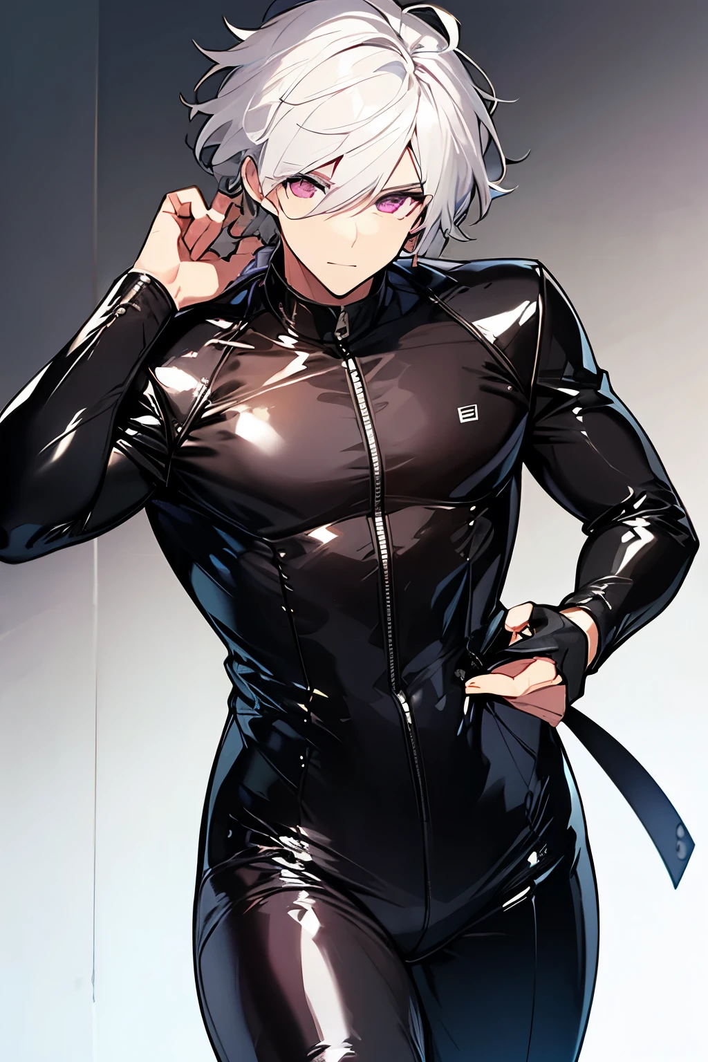 ((finedetail)),Ultra detailed,(((Best quality))),(incredibly_absurderes),Best Illustration,A high resolution,(Huge_filesize),((Masterpiece)),(Extremely detailed),Extremely detailed CG,yaoi, ((((NSFW)))),(((((Male))))),((((1boy)))),(((((1 boy))))),ahoge,(((((Short hair))))),Dark_Persona,,expressionless eyes,Blank stare,Tongue out,Blush,Anime face,saliva,ahegao,((Ultra-thin tights)),(((Black bodysuit:1.4))),(((mindbreak))),(((mental control))),Sex machines,Bright colors,Leggings,The erection,((((erection under clothes:1.1)))),wie z,,cumdrip,Dripping ,entangled,shrinks,, Milking,vein ,Large ,full bodyesbian,Heart-shaped pupils,Too many sex toys,lens_flare,Depth of field,Student, Male focus,(((((Male))))),Libido boy,((cum shots)),completly ,(()), Contact with the testicles,((vein )),((Lick the )),((middle score)),(lookingat ),(( Grab)),, in mouth, Milking,oral,cum on bodyl,cum on tongue,Shoot at the boy,cum on hands,cum on ,Shoot in clothes,cumdrip,Dripping , On hair,wie z,mental control,mindbreak,Tongue out,Putting up with_face,Expressionless,Bright colors,expressionless eyes,Vibrator,(day),indoor,opens his eyes wide,Sun,finedetail,BDSM,Student,(shaded face),(((No Pupil))),(((Empty eyes))),Drooling,with her mouth open,((Glowing eyes)),(Expressionless), (Purple eyes:1.4),Blush,constricted pupil,dark halo,Possessed,Dull eyes,of a shirtless:1.5,ninjartist:1.5,ninjartist,((Happy sex)), Bare underwear:1.4,The erection:1.4,solo person:1.5,Circle eyes,Bulging crotch:1.5,Military posture,Saluting,White color hair:1.5