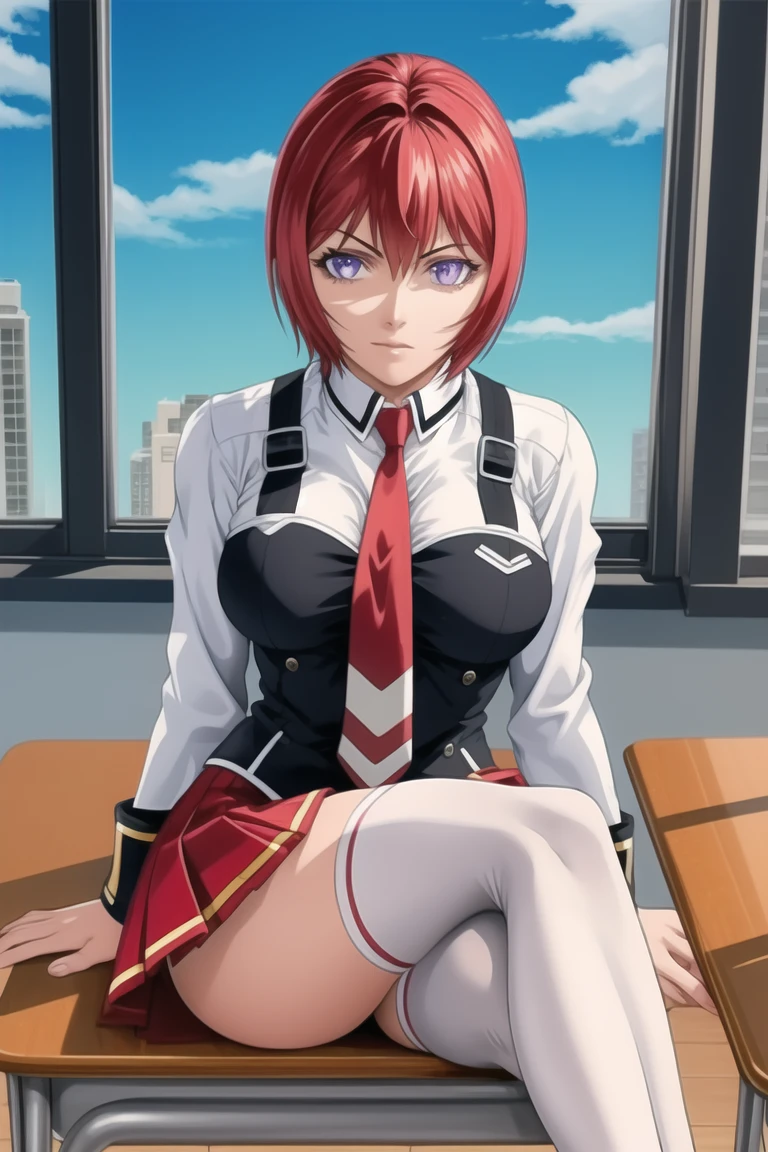 (high quality:1.2), intricate detailed, digital art,
(TakashiroGaiden:1.1), 1girl, solo, topless, naked breasts, nude breasts, exposed breasts, naked nipples, miniskirt, black thighhighs,
curvy, large breasts, huge tits, enormous breasts, big big big tits, exposed breasts, naked , exposed nipples,