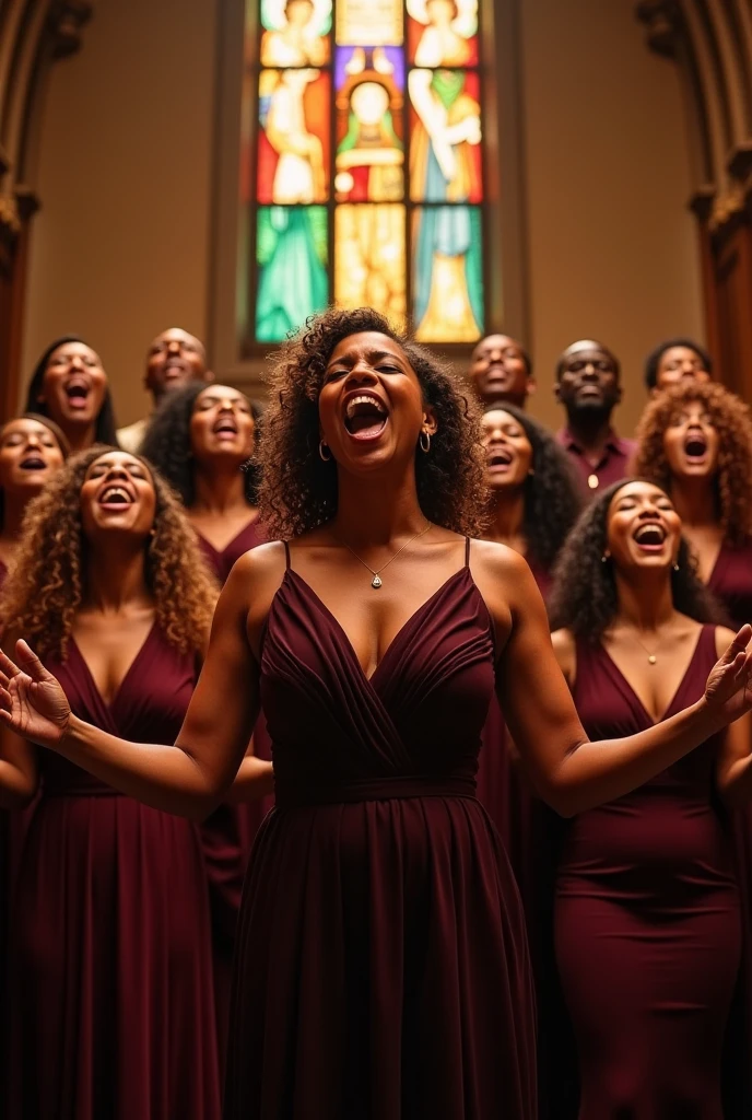 Create a written praise image Voices of Faith Quartet