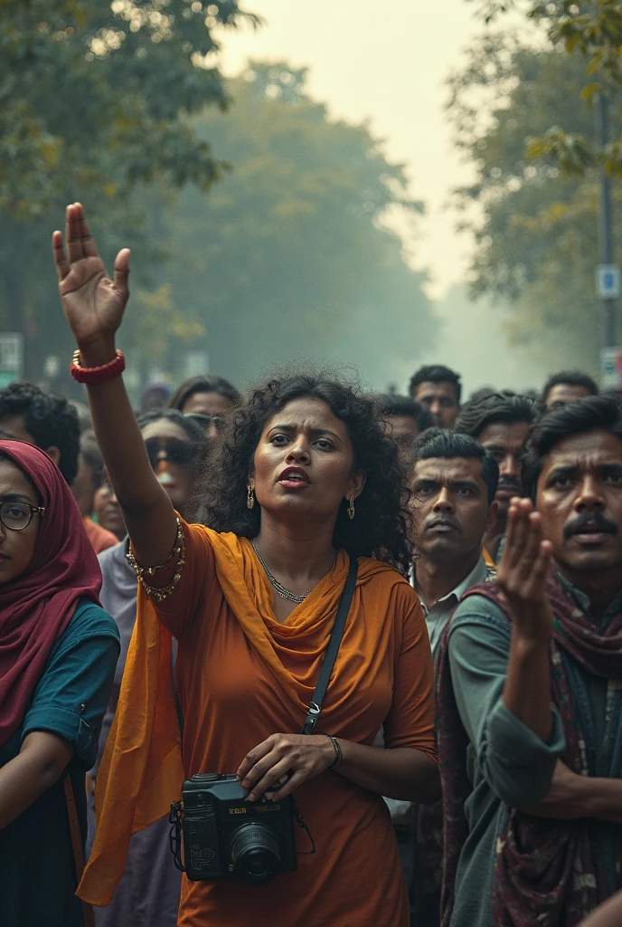 15 male and females indian peoples are protesting against rapes we want justice