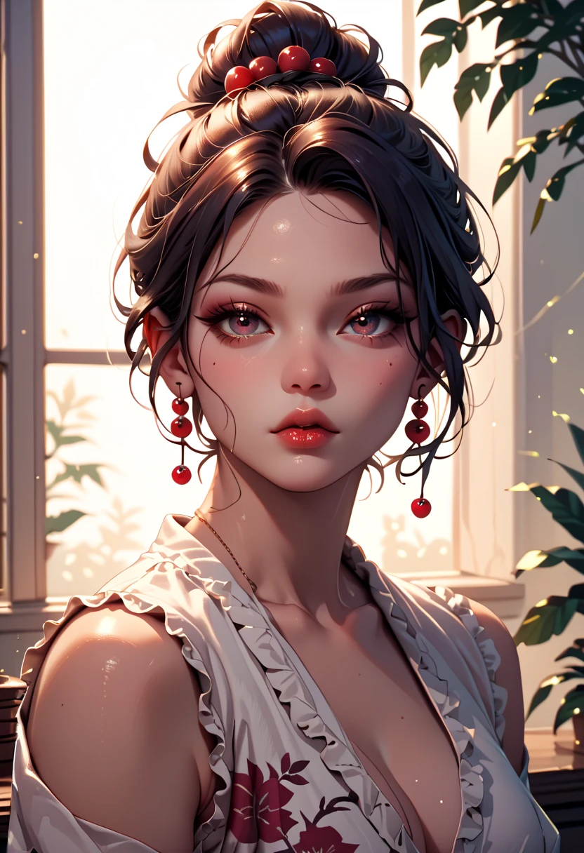 Do the second one again with cherry color