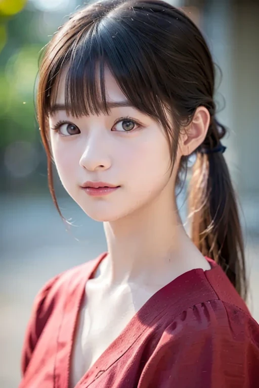 （(Kimono)）、(22 years old)、Random Pause、(highest quality,masterpiece:1.3,Ultra-high resolution,),(Super detailed,Caustics),(Photorealistic:1.4,RAW shooting,)Ultra-Realistic Capture,Very detailed,High resolution 16K human skin closeup、 The skin texture is natural、、Skin appears even-toned and healthy、 Use natural light and colour,One girl,Japanese,,cute,Black Hair,Mid-length hair,,smile,,(Depth of written boundary、chromatic aberration、、Wide range of lighting、Natural Shading、)、