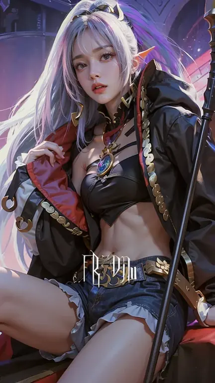 a close up of a 4 girls ,pink hair , big booobs , shadowbringers cinematic, 4 k detail fantasy, a beautiful fantasy empress, game cg, xianxia fantasy, xianxia hero, 2. 5 d cgi anime fantasy artwork, cinematic goddess close shot, ruan jia and artgerm, wow 4 k detail fantasy, hyperdetailed fantasy character