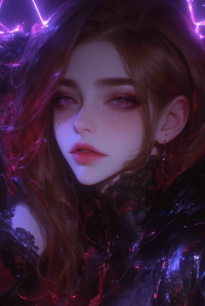 Detailed image quality，Witch Pandora，wing, Succubus Theme，堕落Angel，Excellent，scary，Secret Terror，Tentacles，With eyes，Uncanny Valley Effect，Beast Blood Moon，skeleton，vampire，Hellfire，Dark Queen，Angel，magician magic witch，16岁Angel，Eyes are blue(Pupils as deep as the starry sky)，Gorgeous tattoo designs all over the body，Surreal photos(8K picture quality，Rich in details)，Dark eyeshadow，Sexy thick lips(Red lipstick)，Tattoo designs on body，Dark Queen，Wear luxurious gold jewelry，Sparkling diamond gemstone，breasts   symmetrical